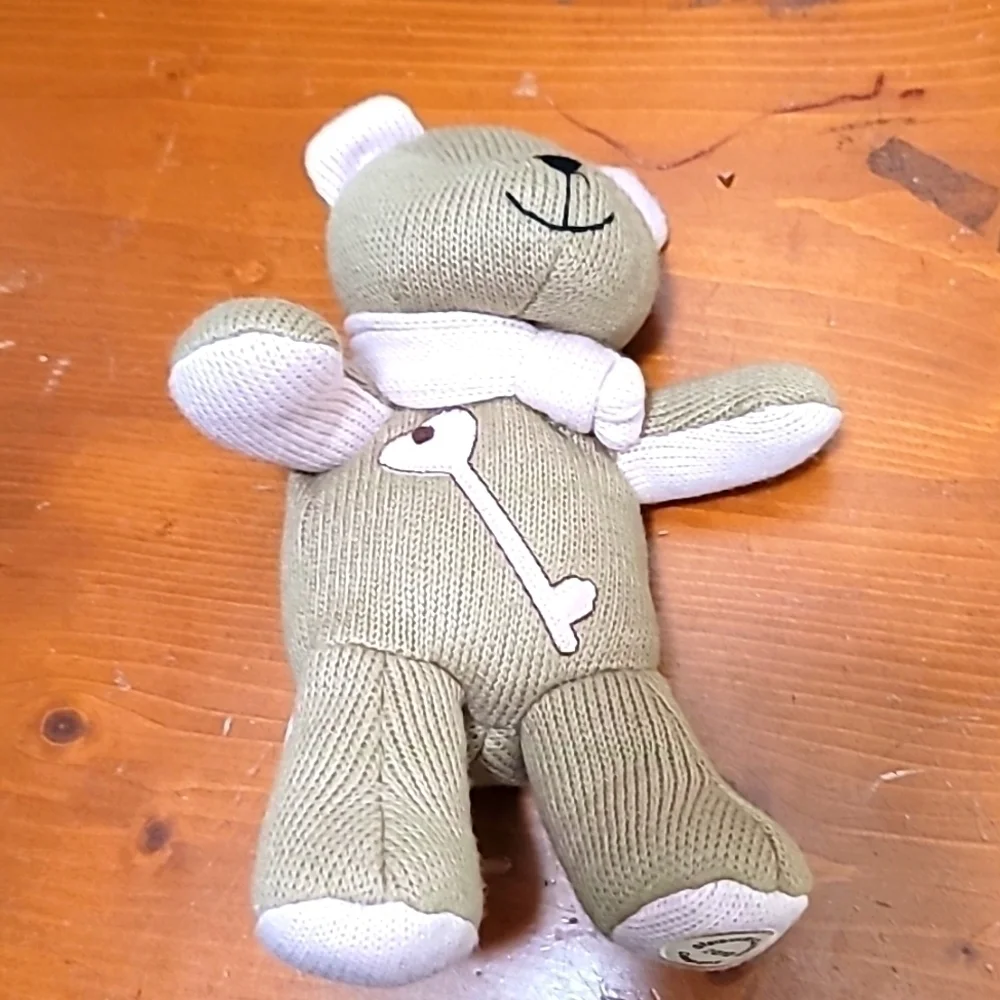 Starbucks Bearista Bear Plush Toy Unisex OS Tan Pink‎ 89th Edition 2010 Knit